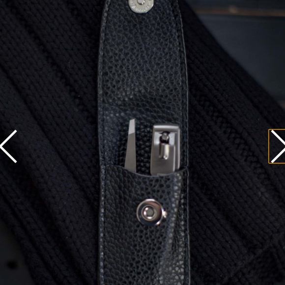 Haus of Steel Men's Nail Clipper & Tweezer 3-piece - Picture 3 of 8